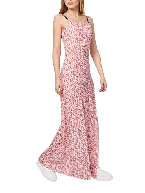 Abito donna rosa in poliestere Karl Lagerfeld jeans | A2W130291OX